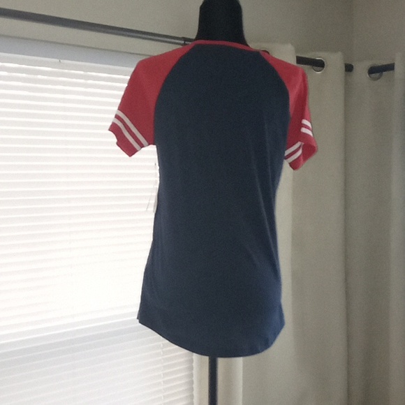 NFL Academy New Era women's Houston Texas Contrast Raglan t-shirt sz medium - Picture 5 of 6